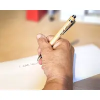 Solid Wood Personalised Pen Gift Set with Velvet Sleeve